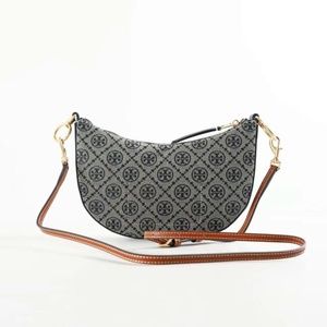 New Tory Burch T MONOGRAM JACQUARD MINI HOBO